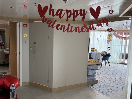 Happy Valentines Day decorations