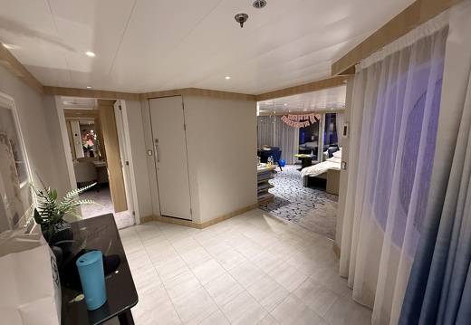 Foyer looking into suite